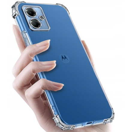 Etui Antishock na Telefon na MOTOROLA G14 Transparentny