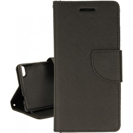 BOOK FANCY HUAWEI P8 CZARNY