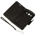 BOOK FANCY SAMSUNG GALAXY ACE 4 LTE CZARNY