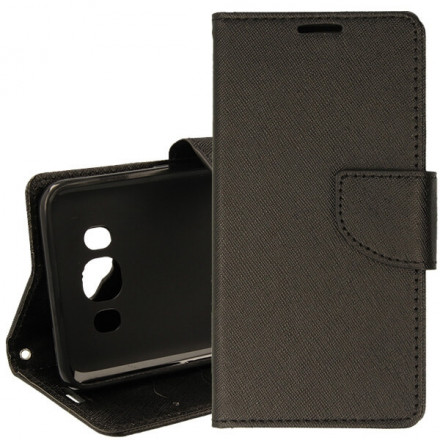 BOOK FANCY SAMSUNG GALAXY J5 2016 CZARNY
