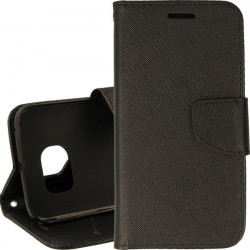 BOOK FANCY SAMSUNG GALAXY S6 EDGE CZARNY