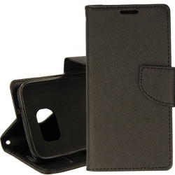 BOOK FANCY SAMSUNG GALAXY S7 CZARNY