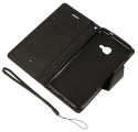 BOOK FANCY SAMSUNG GALAXY XCOVER 4 CZARNY