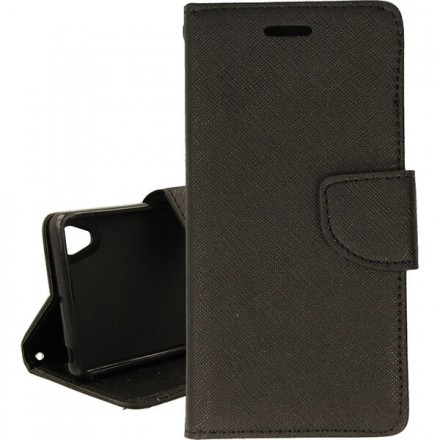 BOOK FANCY SONY XPERIA X CZARNY