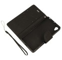 BOOK FANCY SONY XPERIA X CZARNY