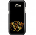 ETUI NEON GOLD SAMSUNG GALAXY A5 2017 CZARN NEON ZLC125