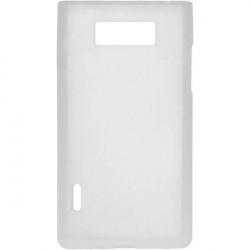 MATOWE ETUI NA TELEFON LG L7 TRANSPARENTNY