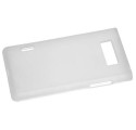 MATOWE ETUI NA TELEFON LG L7 TRANSPARENTNY
