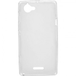 ETUI MATOWE SONY XPERIA L TRANSPARENTNY