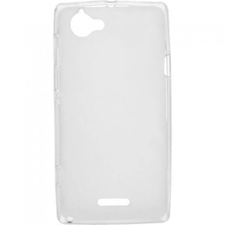 ETUI MATOWE SONY XPERIA L TRANSPARENTNY