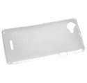 ETUI MATOWE SONY XPERIA L TRANSPARENTNY