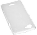 ETUI MATOWE SONY XPERIA L TRANSPARENTNY