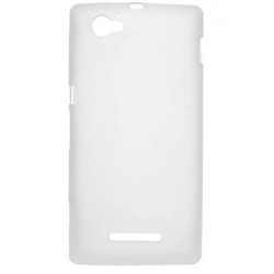 ETUI MATOWE SONY XPERIA M TRANSPARENTNY