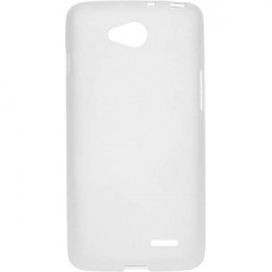 MATOWE ETUI NA TELEFON LG L90 D410 TRANSPARENTNY