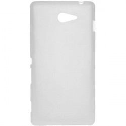 ETUI MATOWE SONY XPERIA M2 AQUA TRANSPARENTNY