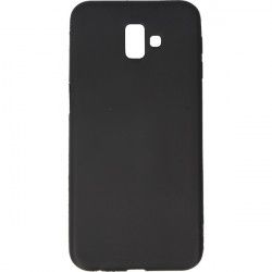 ETUI GUMA SMOOTH SAMSUNG J6 PLUS 2018 CZARNY