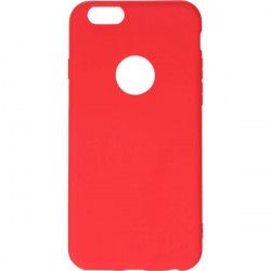 ETUI GUMA SMOOTH IPHONE 6 4.7'' Z WYCIĘCIEM CZERWONY