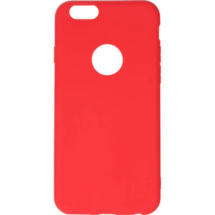 ETUI GUMA SMOOTH IPHONE 6 4.7'' Z WYCIĘCIEM CZERWONY