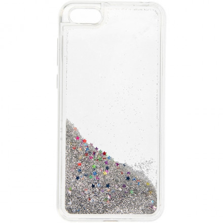 ETUI GUMA LIQUID HUAWEI Y5 2018 SREBRNY