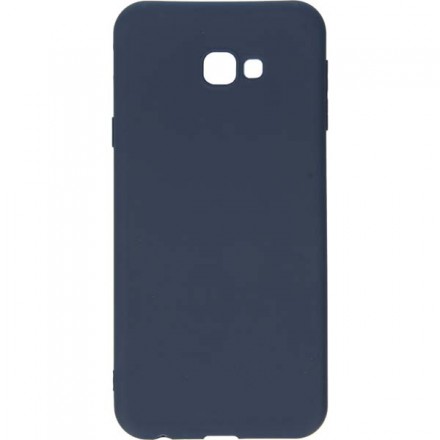 ETUI GUMA SMOOTH SAMSUNG J4 PLUS 2018 GRANATOWY