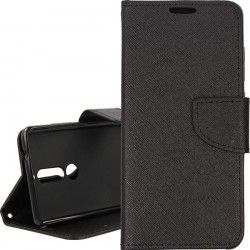 BOOK FANCY FC NOKIA 5.1 CZARNY