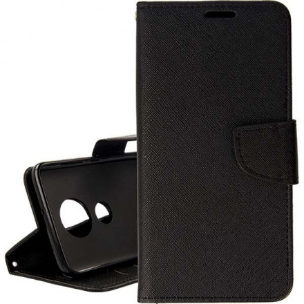 BOOK FANCY FC MOTOROLA MOTO G7 CZARNY