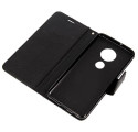 BOOK FANCY FC MOTOROLA MOTO G7 CZARNY