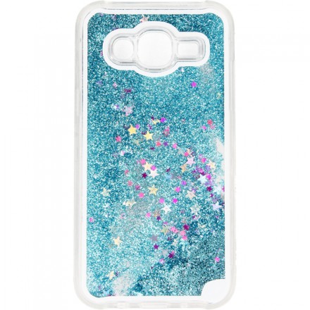 ETUI GUMA LIQUID SAMSUNG GALAXY J5 J500 NIEBIESKI 