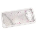 ETUI GUMA LIQUID SAMSUNG GALAXY J5 J500 SREBRNY