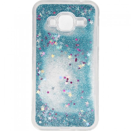 ETUI GUMA LIQUID SAMSUNG GALAXY J3 2016 J320 NIEBIESKI