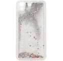 GUMA LIQUID ETUI NA TELEFON HUAWEI Y6 II CAM-L03 SREBRNY