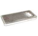 ETUI GUMA LIQUID SAMSUNG GALAXY J7 2016 J710F SREBRNY