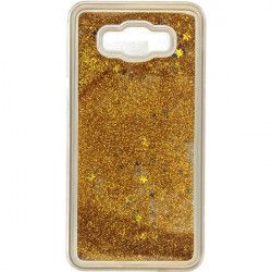 ETUI GUMA LIQUID SAMSUNG GALAXY J7 2016 J710F ZŁOTY