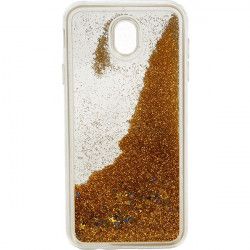 ETUI GUMA LIQUID SAMSUNG GALAXY J7 2017 J730 ZŁOTY