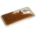 ETUI GUMA LIQUID SAMSUNG GALAXY J7 2017 J730 ZŁOTY