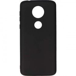 ETUI GUMA SMOOTH MOTOROLA MOTO E5 PLUS CZARNY