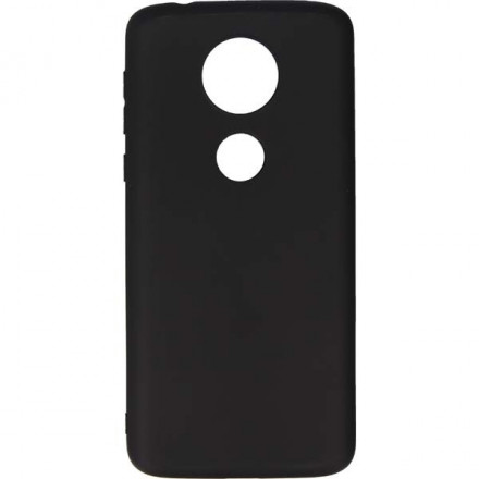 ETUI GUMA SMOOTH MOTOROLA MOTO E5 PLUS CZARNY
