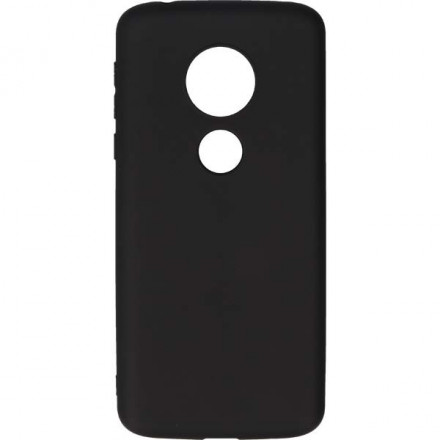 ETUI GUMA SMOOTH MOTOROLA MOTO E5 CZARNY