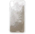 ETUI GUMA LIQUID PEARL NA TELEFON IPHONE XR 6.1''' SREBRNY