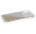 ETUI GUMA LIQUID PEARL NA TELEFON IPHONE XR 6.1''' SREBRNY