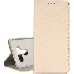 ETUI BOOK MAGNET FC NA TELEFON LG K50 / Q60 ZŁOTY