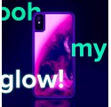 ETUI LIQUID NEON NA TELEFON IPHONE X/XS ZIELONY