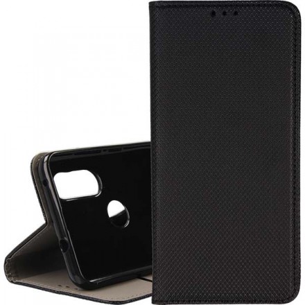 ETUI BOOK MAGNET NA TELEFON MOTOROLA ONE VISION / P40 CZARNY