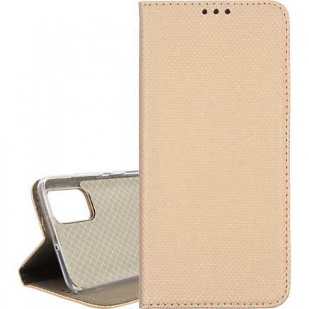 ETUI BOOK MAGNET NA TELEFON SAMSUNG GALAXY A51 ZŁOTY