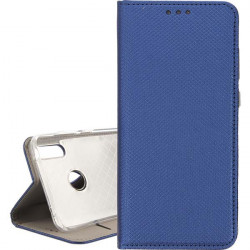ETUI BOOK MAGNET NA TELEFON HUAWEI Y7 2019 GRANATOWY