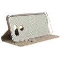 ETUI BOOK MAGNET NA TELEFON LG K40S ZŁOTY