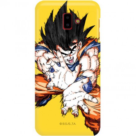 ETUI SMOOTH DRAGON BALL NA TELEFON SAMSUNG GALAXY J6 PLUS 2018 DBZ-1