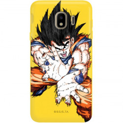 ETUI SMOOTH DRAGON BALL NA TELEFON SAMSUNG GALAXY J4 2018 DBZ-1