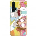 ETUI NA TELEFON HUAWEI HONOR 20 PRO RICK I MORTY RIM72