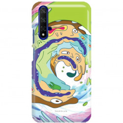 ETUI NA TELEFON HUAWEI HONOR 20 RICK I MORTY RIM70